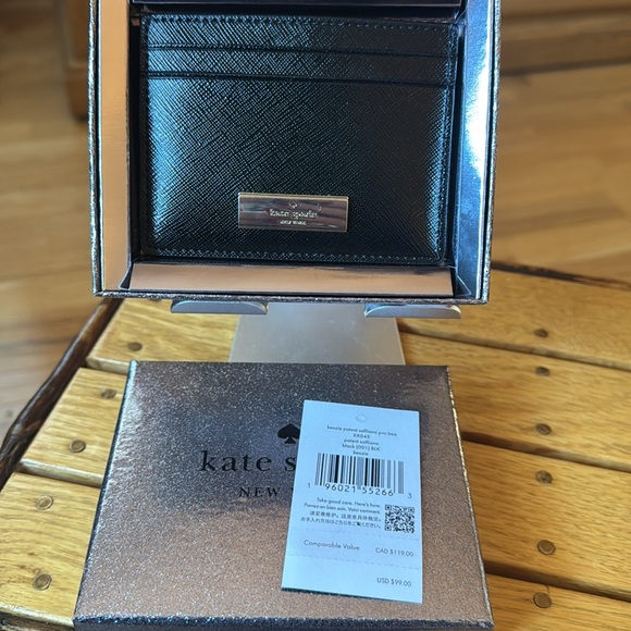 KATE SPADE SAFFIANO CARD HOLDER NWT - Picture 5 of 6